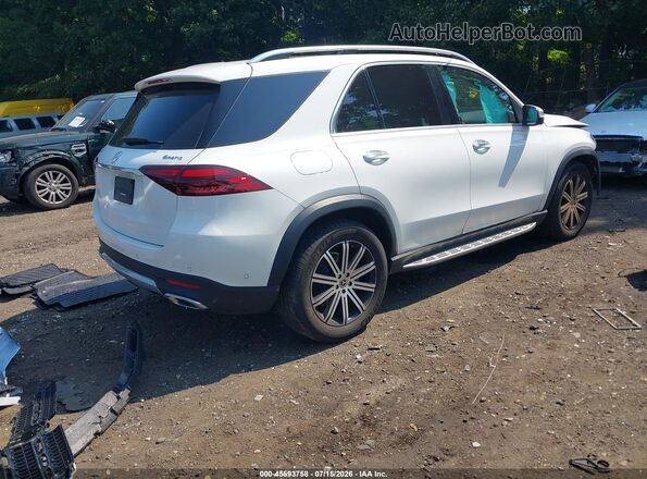 4JGFB4FB7RB253740 2024 MERCEDES-BENZ GLE 350 White უკანა მარჯვენა