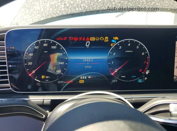 4JGFB4FB7SB470517 2025 MERCEDES-BENZ GLE Black Vista del cuadro de instrumentos