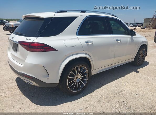 4JGFB4FBXRB115707 2024 MERCEDES-BENZ GLE 350 White Задня права чверть