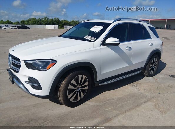 4JGFB4GBXRB040067 2024 MERCEDES-BENZ GLE 450 PLUG-IN HYBRID White Przód lewy