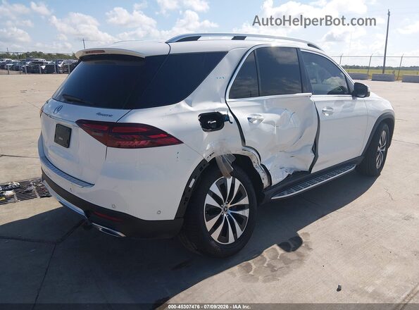 4JGFB4GBXRB040067 2024 MERCEDES-BENZ GLE 450 PLUG-IN HYBRID White Tył prawy