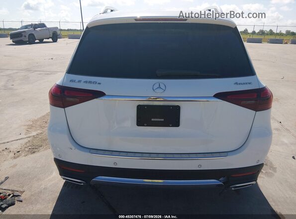 4JGFB4GBXRB040067 2024 MERCEDES-BENZ GLE 450 PLUG-IN HYBRID White 