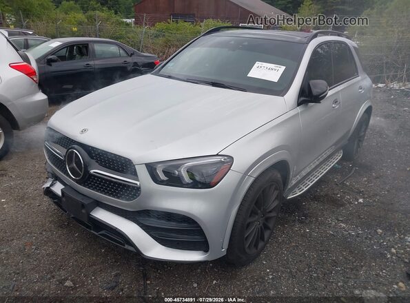 4JGFB4JB0MA487448 2021 MERCEDES-BENZ GLE 350 Серый Вид спереди