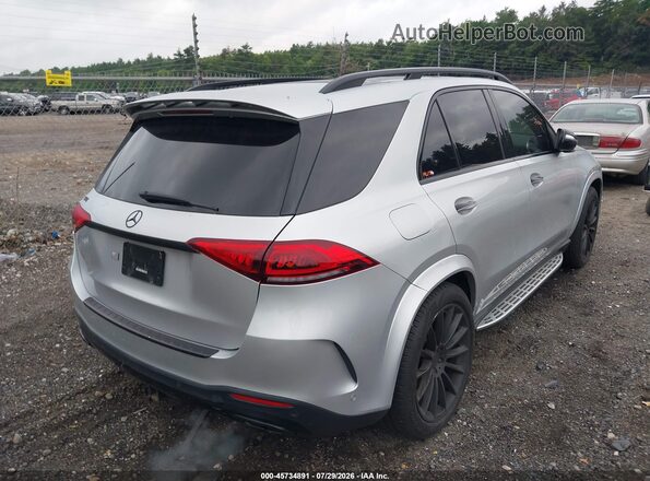4JGFB4JB0MA487448 2021 MERCEDES-BENZ GLE 350 Серый Задняя правая четверть
