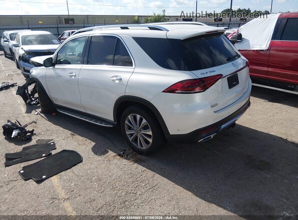 4JGFB4JB0NA630464 2022 MERCEDES-BENZ GLE 350 Белый Задняя левая четверть