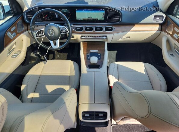 4JGFB4JB0NA712369 2022 MERCEDES-BENZ GLE Белый Вид панели приборов