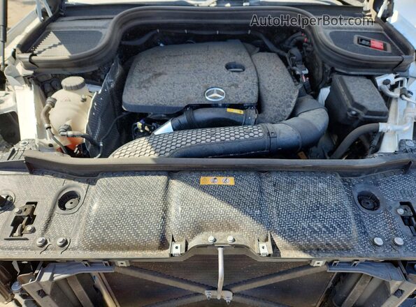 4JGFB4JB2NA665622 2022 MERCEDES-BENZ GLE White Vista del compartimento del motor