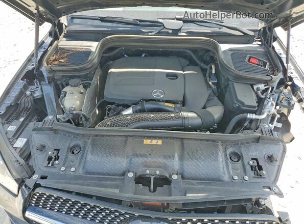 4JGFB4JB2NA749522 2022 MERCEDES-BENZ GLE Green Widok komory silnika