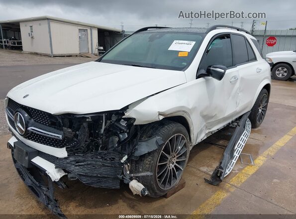 4JGFB4JB2PA950677 2023 MERCEDES-BENZ GLE 350 White წინა მარცხენა ხედი სამი მეოთხედიდან