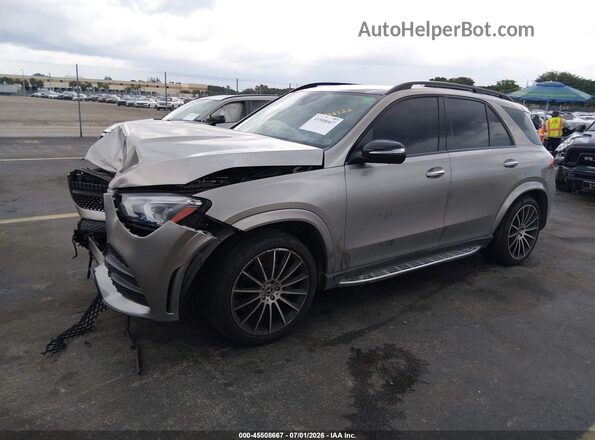 4JGFB4JB3PA835960 2023 MERCEDES-BENZ GLE 350 Кремовый Передняя левая четверть