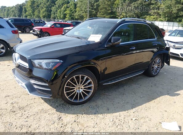 4JGFB4JB4MA521018 2021 MERCEDES-BENZ GLE 350 Black Vista tres cuartos delantera izquierda