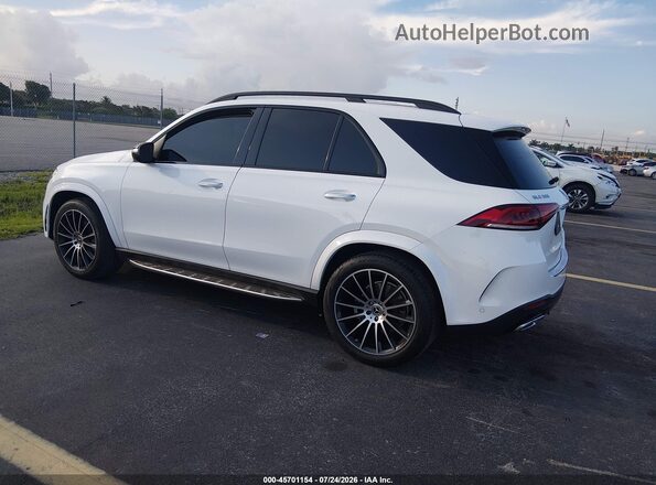 4JGFB4JB4MA545626 2021 MERCEDES-BENZ GLE 350 White Tył lewy