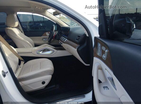 4JGFB4JB4MA545626 2021 MERCEDES-BENZ GLE 350 White Widok wnętrza z przodu