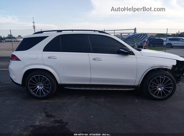 4JGFB4JB4MA545626 2021 MERCEDES-BENZ GLE 350 White Widok z przodu