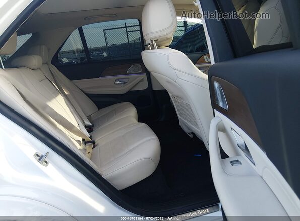 4JGFB4JB4MA545626 2021 MERCEDES-BENZ GLE 350 White Widok naklejki z numerem VIN