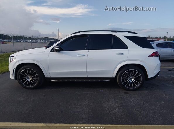 4JGFB4JB4MA545626 2021 MERCEDES-BENZ GLE 350 White Widok wnętrza 360 stopni