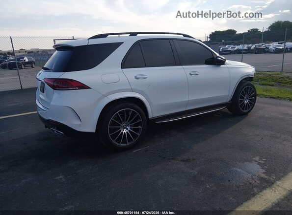 4JGFB4JB4MA545626 2021 MERCEDES-BENZ GLE 350 White Tył prawy