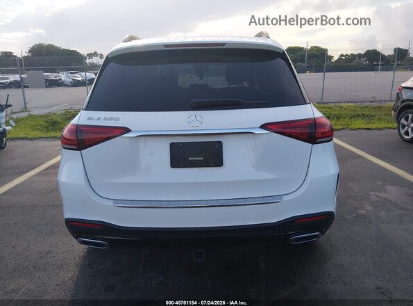 4JGFB4JB4MA545626 2021 MERCEDES-BENZ GLE 350 White 
