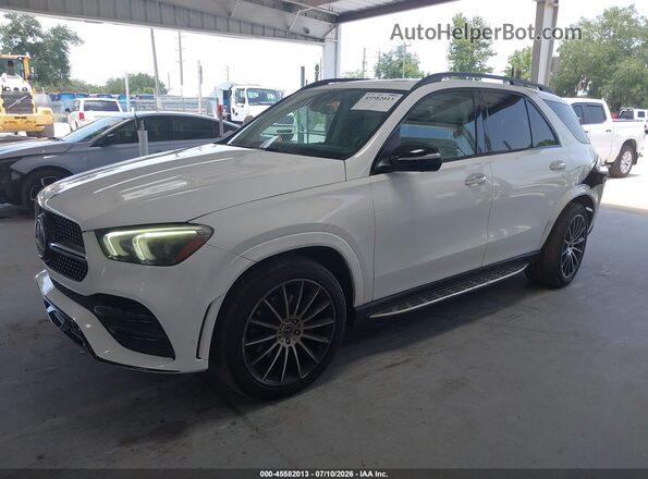 4JGFB4JB5LA151535 2020 MERCEDES-BENZ GLE 350 White Передня ліва чверть