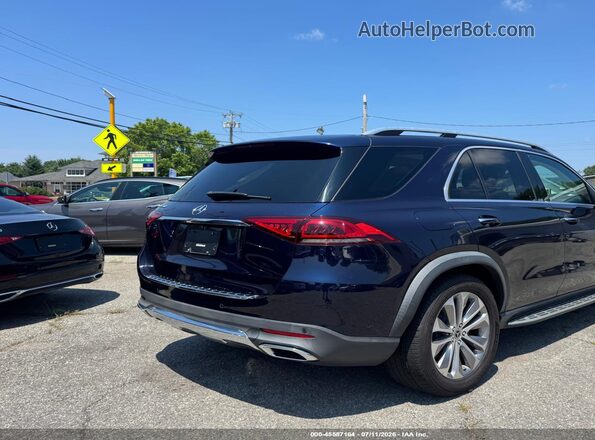 4JGFB4JB5LA160851 2020 MERCEDES-BENZ GLE Синий Задняя правая четверть