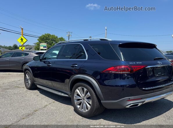 4JGFB4JB5LA160851 2020 MERCEDES-BENZ GLE Синий Задняя левая четверть