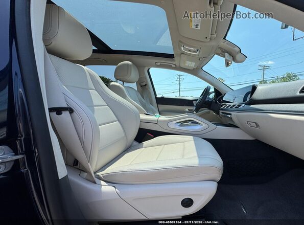 4JGFB4JB5LA160851 2020 MERCEDES-BENZ GLE Синий Вид салона спереди