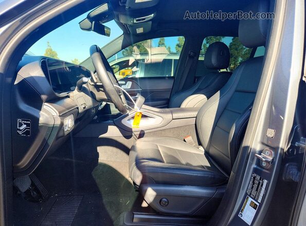 4JGFB4JB5MA359190 2021 MERCEDES-BENZ GLE Gray Front interior view