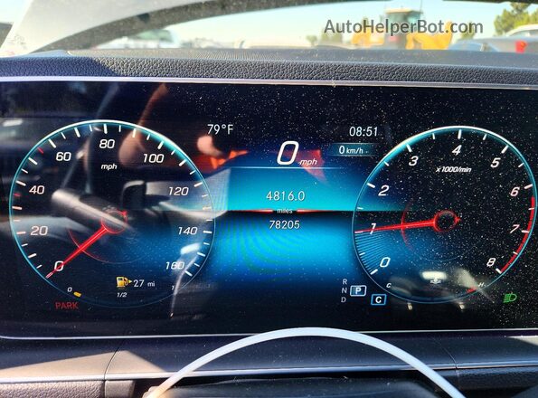 4JGFB4JB5MA359190 2021 MERCEDES-BENZ GLE Gray Instrument cluster view