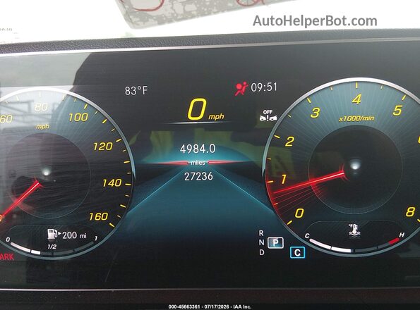 4JGFB4JB5PA894928 2023 MERCEDES-BENZ GLE 350 Gray Հետևի նստատեղերի տեսք