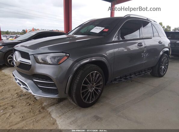 4JGFB4JB5PA894928 2023 MERCEDES-BENZ GLE 350 Gray Առջևի ձախ երեք քառորդ տեսարան