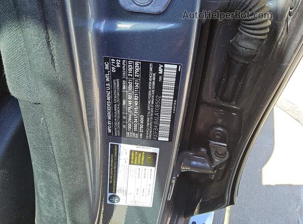 4JGFB4JB6LA108502 2020 MERCEDES-BENZ GLE Gray Vista de la etiqueta del VIN