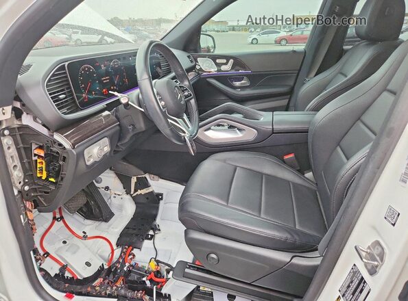 4JGFB4JB6LA199240 2020 MERCEDES-BENZ GLE White წინა სალონის ხედი