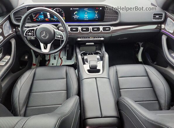 4JGFB4JB6LA199240 2020 MERCEDES-BENZ GLE White წინა პანელის ხედი