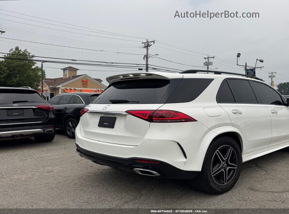 4JGFB4JB6LA248842 2020 MERCEDES-BENZ GLE 350 White უკანა მარჯვენა