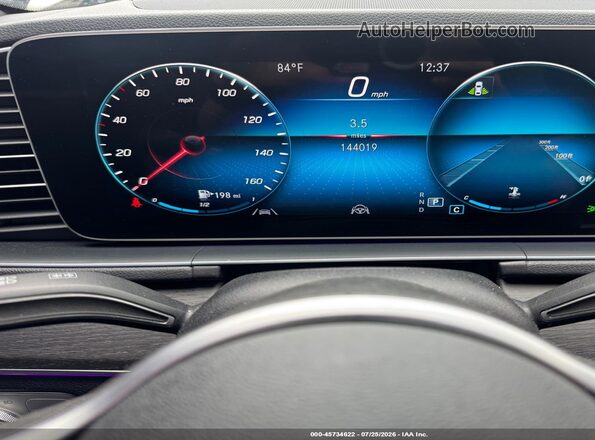 4JGFB4JB6LA248842 2020 MERCEDES-BENZ GLE 350 White უკანა სავარძლების ხედი