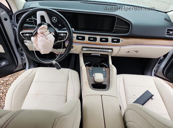 4JGFB4JB6MA312931 2021 MERCEDES-BENZ GLE Silver Вид панелі приладів