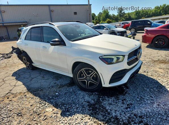 4JGFB4JB6MA519951 2021 MERCEDES-BENZ GLE White Передня права чверть