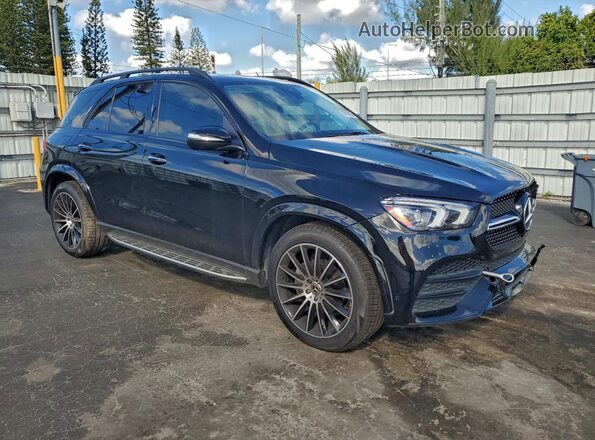 4JGFB4JB6NA780305 2022 MERCEDES-BENZ GLE Черный Передняя правая четверть