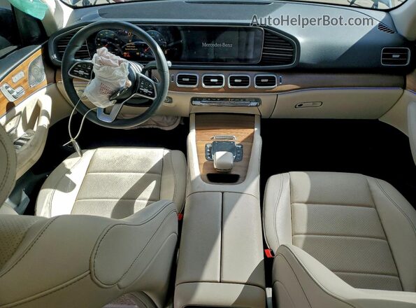 4JGFB4JB6NA780305 2022 MERCEDES-BENZ GLE Черный Вид панели приборов