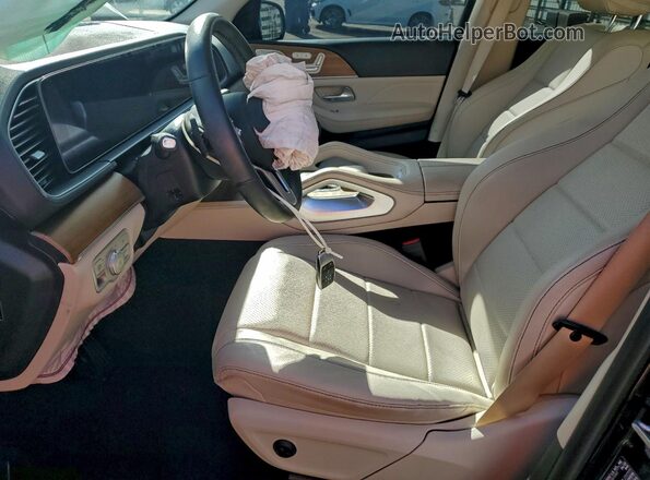 4JGFB4JB6NA780305 2022 MERCEDES-BENZ GLE Черный Вид салона спереди