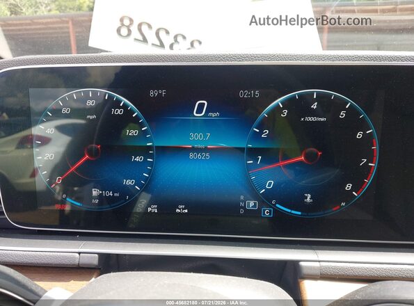 4JGFB4JB7LA222637 2020 MERCEDES-BENZ GLE 350 White Widok tylnych siedzeń