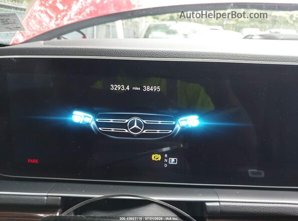 4JGFB4JB7MA392708 2021 MERCEDES-BENZ GLE 350 Red Widok tylnych siedzeń