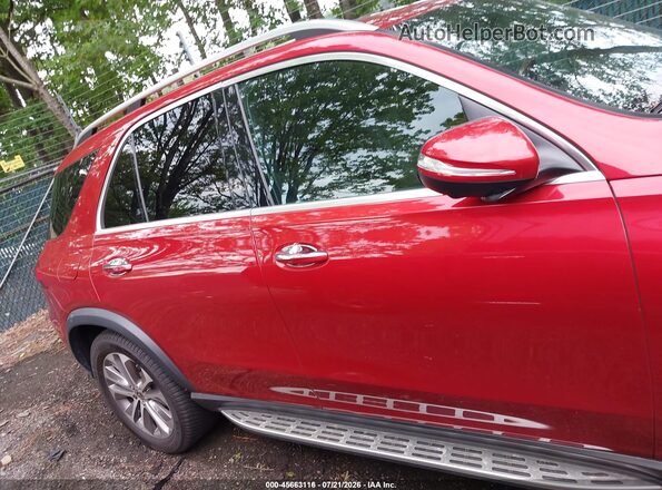4JGFB4JB7MA392708 2021 MERCEDES-BENZ GLE 350 Red Widok wnętrza z tyłu