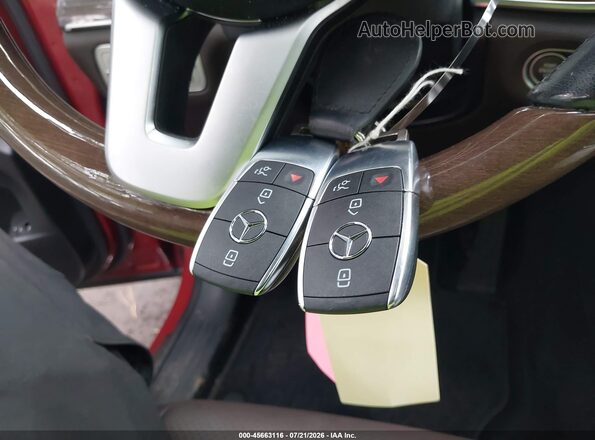 4JGFB4JB7MA392708 2021 MERCEDES-BENZ GLE 350 Red Widok deski rozdzielczej