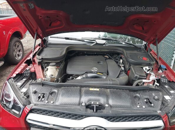 4JGFB4JB7MA392708 2021 MERCEDES-BENZ GLE 350 Red Widok z tyłu