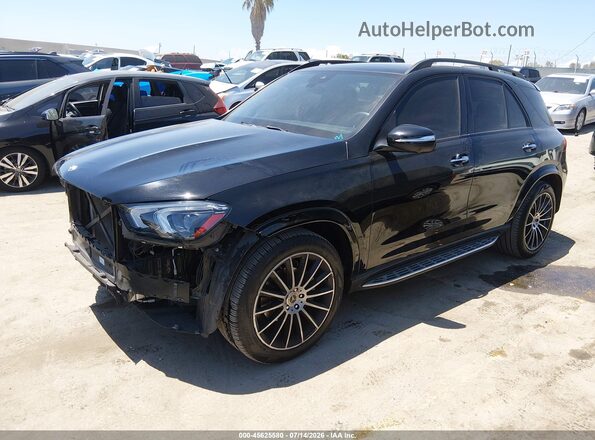 4JGFB4JB9NA579532 2022 MERCEDES-BENZ GLE 350 Черный Передняя левая четверть