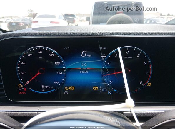 4JGFB4JB9NA579532 2022 MERCEDES-BENZ GLE 350 Черный Вид задних сидений