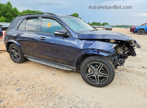 4JGFB4JB9NA590496 2022 MERCEDES-BENZ GLE Blue Przód prawy