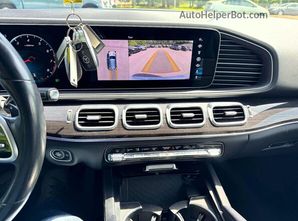 4JGFB4JBXLA172994 2020 MERCEDES-BENZ GLE White Widok tylnych siedzeń