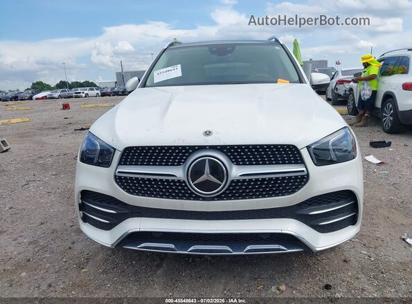 4JGFB4JBXMA457650 2021 MERCEDES-BENZ GLE 350 White Вид задньої частини салону
